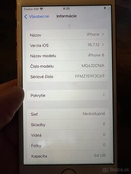 iPhone 8, 64GB v plne funkčnom stave - 3
