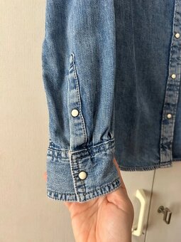 Dámska riflová košeľa - 3