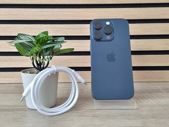 Apple iPhone 15 Pro 256GB Blue Titanium | ZÁRUKA 2 ROKY - 3