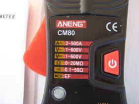 digitalny kliešťový multimeter ANENG CM 80 - 3