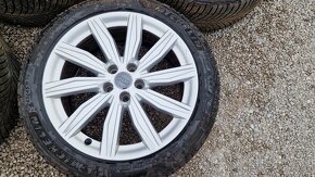 Audi hlíníkové disky + zimné pneumatiky Michelin Pilot Alpin - 3