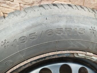 Zimné gumy Dunlop 195/65 R15 - 3