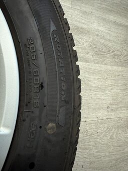 R16 ZIMNÍ KOLA OCTAVIA VELORUM 205/60/16 DOT24 8MM - 3