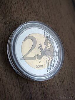 2€ Monako 2007, Grace Kelly,replika - 3