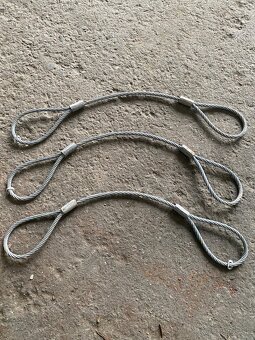 Ťažné oceľové lano -NOVÉ - 3