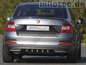 Škoda Octavia 3 difúzor do zadného nárazníka od 2013 - 2018 - 3