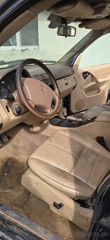 Mercedes ml 270cdi w163 rozpredám - 3