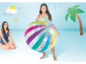 INTEX plážová lopta 107cm Nová - 3