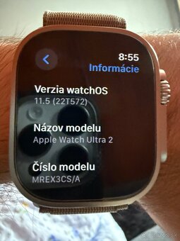 Apple Watch Ultra 2 natural titanium+Alpine Loop S - 3