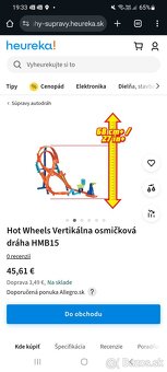 Hot Wheels osmickova draha HMB15 - 3