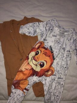 Detske chlapcenske oblecenie 0-6mesiacov - 3