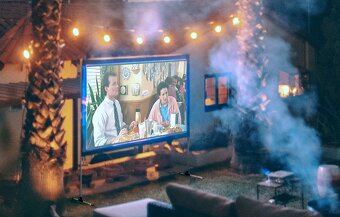 Prenosné projekčné plátno BlitzWolf BW-VS6 80" - nepoužité. - 3