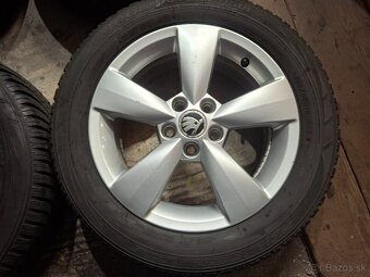 Predám org.hlinikové disky-Skoda Rapid-R16 - 3