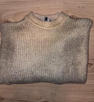 Zlatý pulóver vel.XS - 3