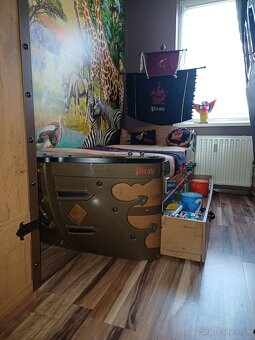 Detska posteľ Piratska Loď - 3
