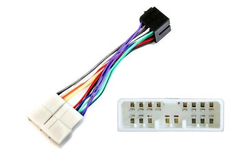 Redukcia HONDA >98 na ISO konektor - 3