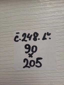 Plastové dvere Č. 248. L - 3