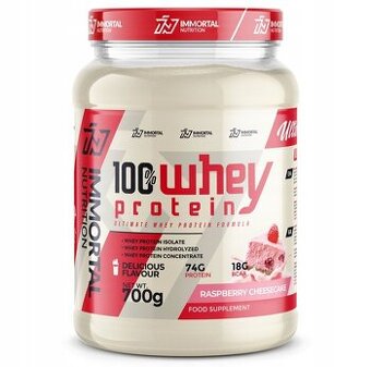 WPI Izolat + WPH hydrolyzat IMMORTAL 100 % WHEY PROTEIN 700g - 3