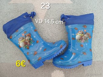 Chlapcenske gumaky 22, 23, 24 a 25 - 3