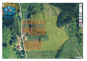 Na predaj stavebné pozemky + trvalý trávny porast, Zubák - 3