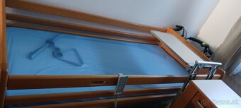 Predám polohovateľnú nemocničnú posteľ - 3