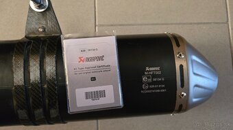 Akrapovic vyfuk - Tenere 700 - 3
