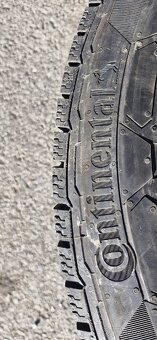 2x zimné 205/65R16C continental - 3
