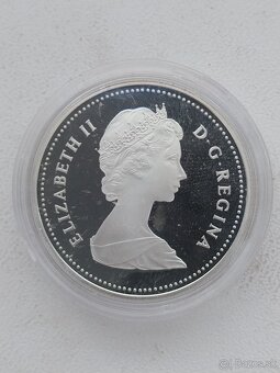 Strieborne mince Kanada - 3