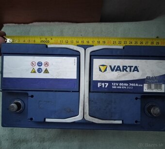 Autobatéria VARTA Blue Dynamic 12V 80Ah 740A – Výbor - 3