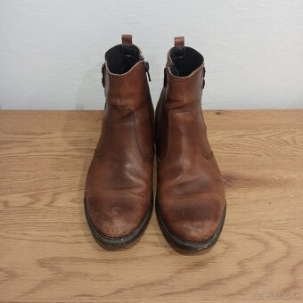 Kožené kotníkové čižmy - 3