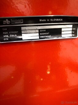 Paletak,paletovy vozik krátky - 3