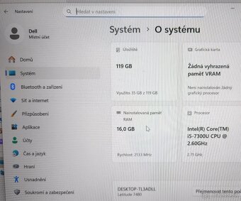 🔥 Dell Latitude 7480 – i5 / 16GB RAM / SSD –RYCHLÝ / Win 11 - 3