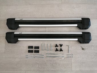 Strešný nosič Aguri RUNNER II + HAKR Nosič lyží pre 4 páry - 3