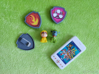 Paw patrol Rocky, Rubble šteniatka + odznaky - 3