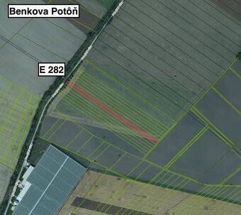 Benkova Potôň,Čečínska Potôň,Potôňske Lúky - Podiely na pôde - 3