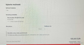 Hilti baterie B22/4.0 - 3