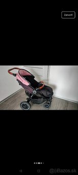 petite&mars Kočík športový Street+rose pink - 3