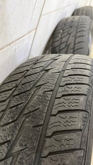 Plechové disky r16 205/55 5x100 zimné pneu - 3