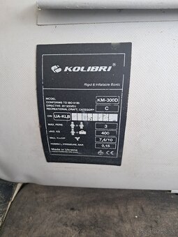 Čln kolibri s motorom honda 4,5 - 3