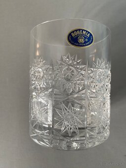 Ručne brúsene kristálove whisky pohare - 3