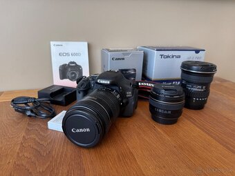 Canon EOS 600D + 3 objektívy - 3