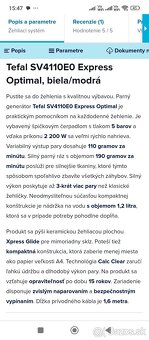 Nová Tefal žehlička - 3