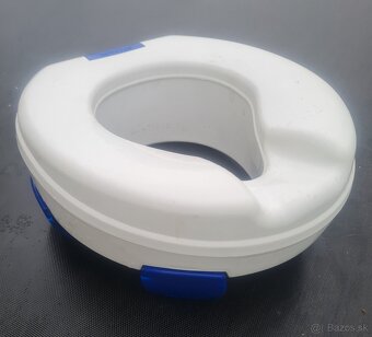 Vyvýšené toaletné sedadlo Clipper 10 cm - 3