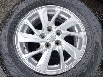 5x114,3 Mitsubishi 6,5Jx16 ET38 alu disky - 3