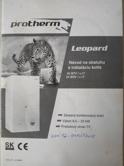 Protherm Leopard 24 BTV funkčný, v prevádzke - 3