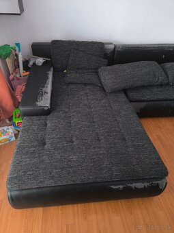 Predám veľký rozťahovací gauč s vankúšmi - 3