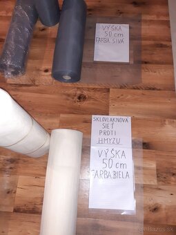 Sklovlaknova sieť proti hmyzu,okna,terasy,sušenie húb - 3