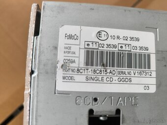 Autorádio Ford 6000CD - 3