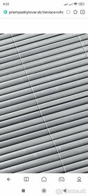 Zástena/clona na plot/balkón - šedá, 120 cm x 5 m. - 3