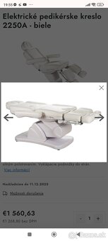 Elektrické pedikerske kozmetické masážne kreslo - 3